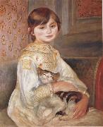 Child with Cat (Julie Manet) Pierre Renoir